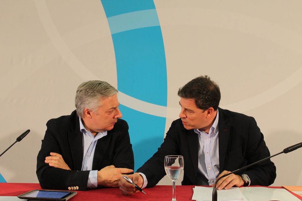 José Blanco y José Ramón Besteiro