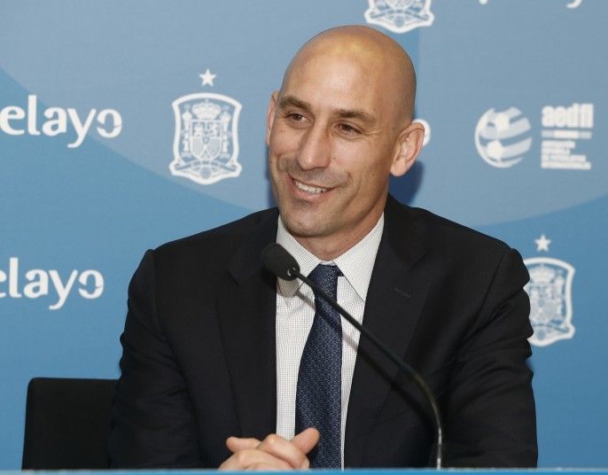 Luis Rubiales, presidente de la Real Federación Española de Fútbol