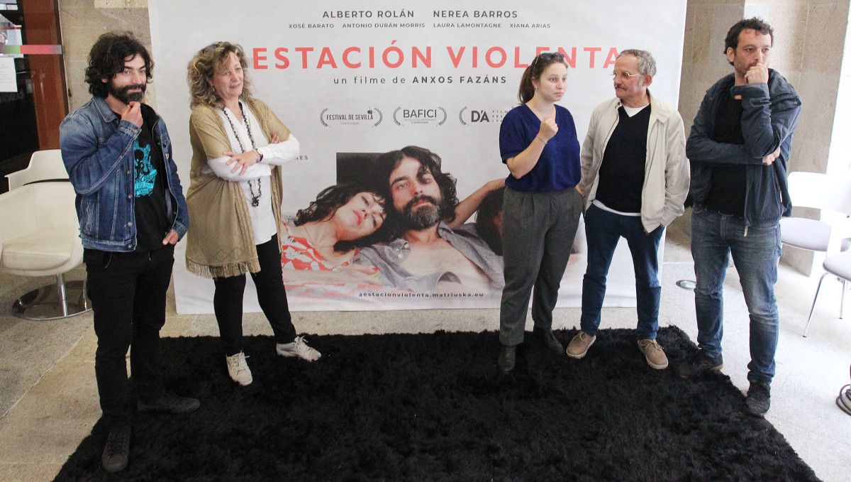 Presentación da película "A estación violenta"