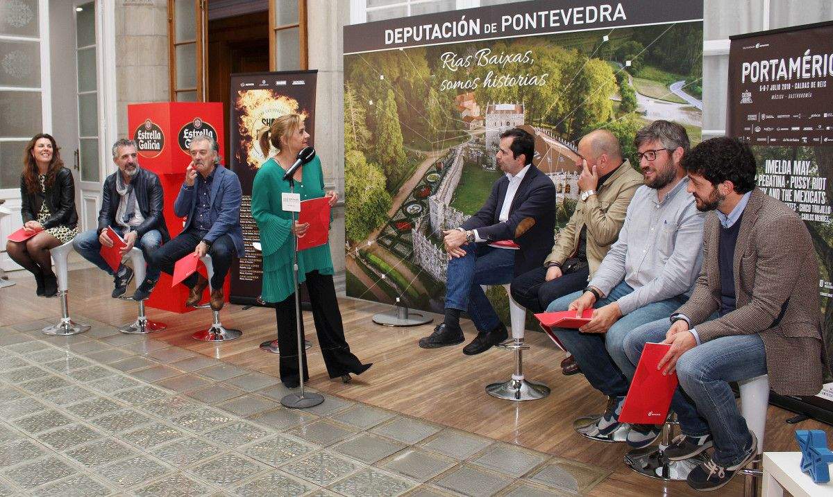 Presentación do festival PortAmérica na Deputación Presentación do festival PortAmérica na Deputación