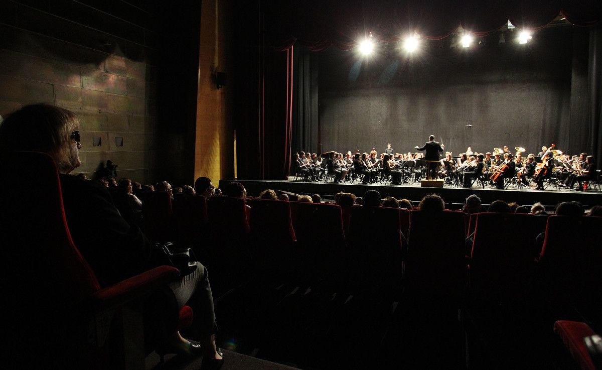 Concierto solidario de la Banda de Música del Conservatorio Manuel Quiroga