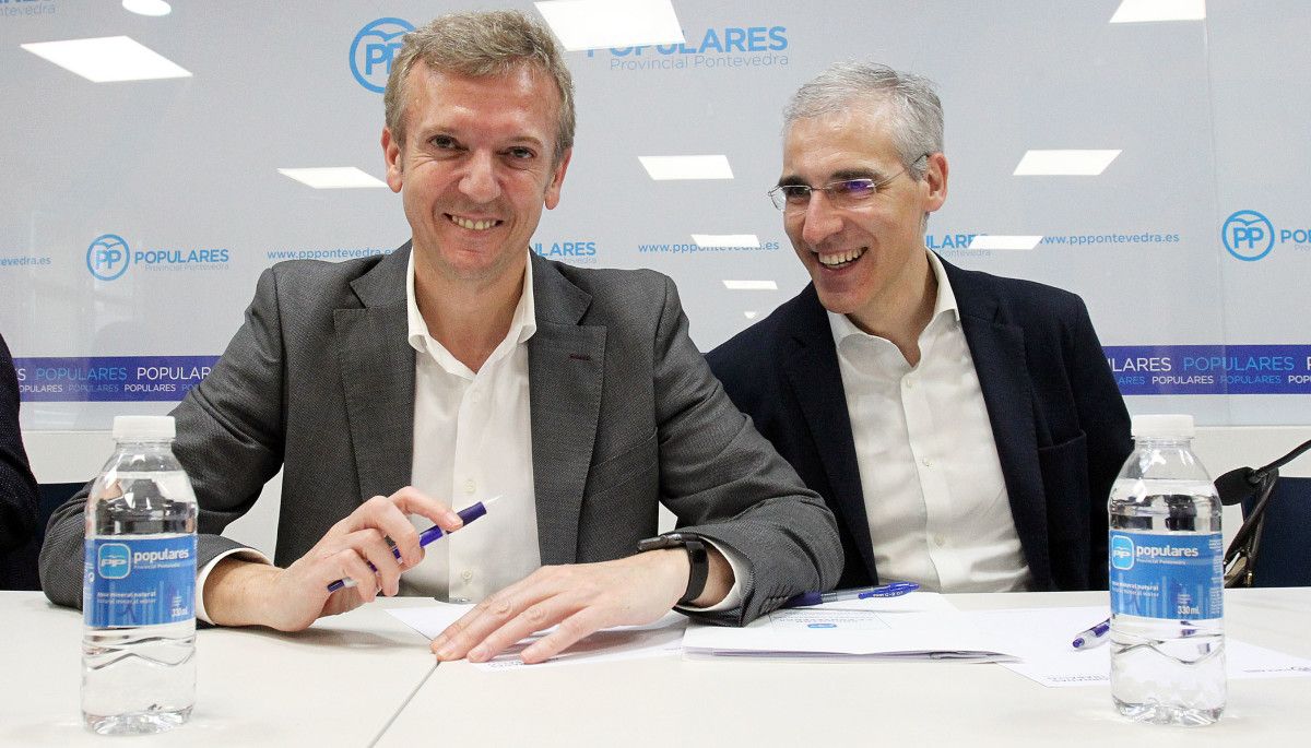 Alfonso Rueda, en el comité ejecutivo del PP provincial 