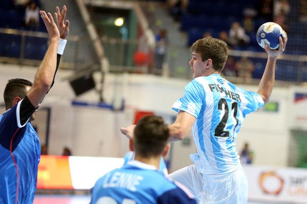 Guillermo Fischer durante el Mundial juvenil de 2015