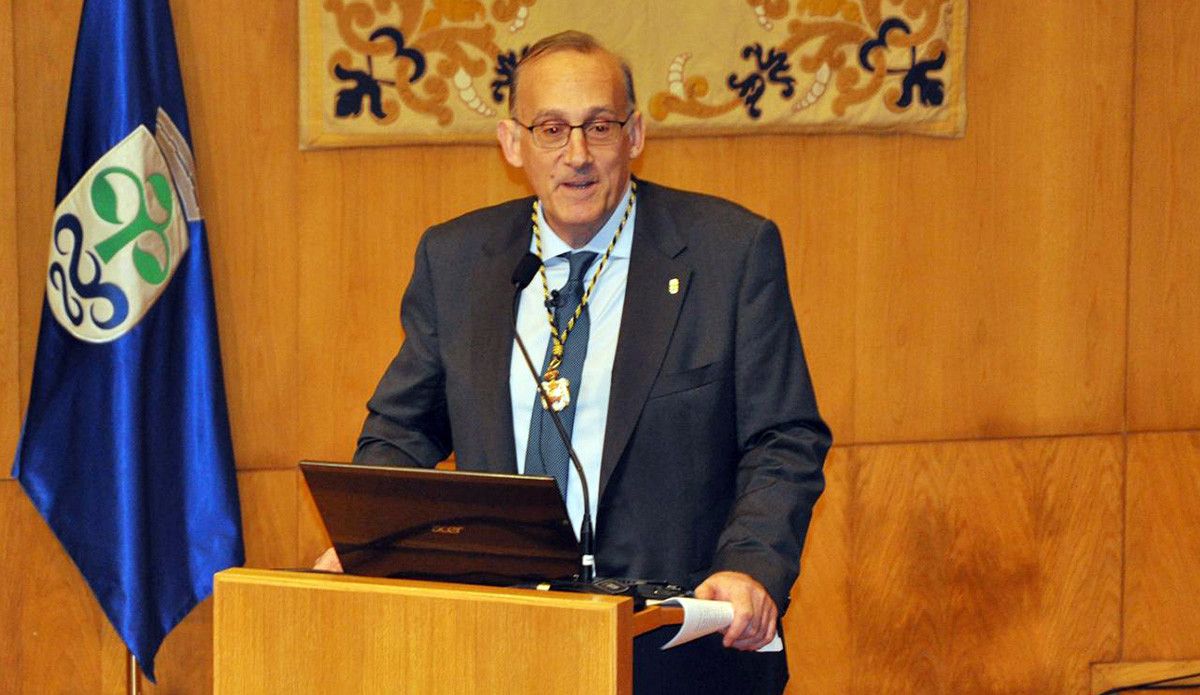 Manuel Reigosa, rector de la Universidad de Vigo