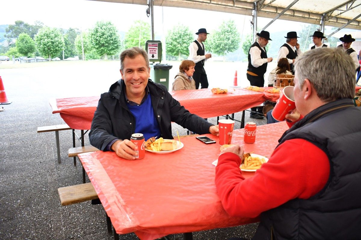 Rafael Domínguez, na Festa do Pincho Moruno de Bora