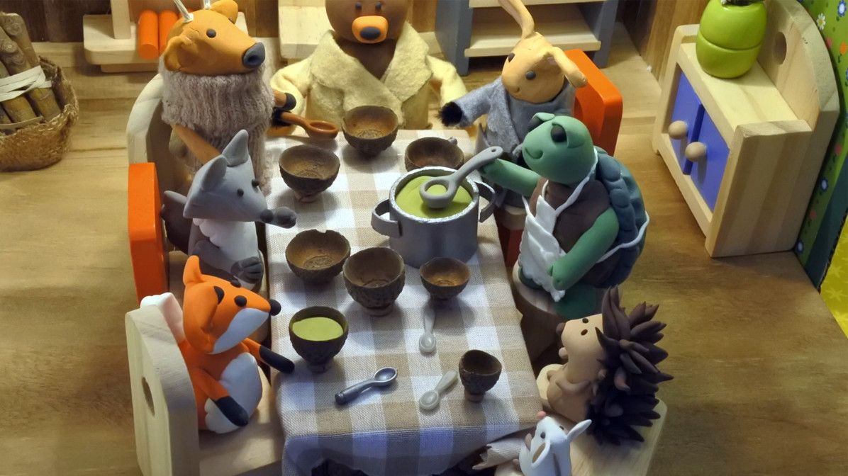 Escena da curtametraxe "A mellor sopa do mundo"
