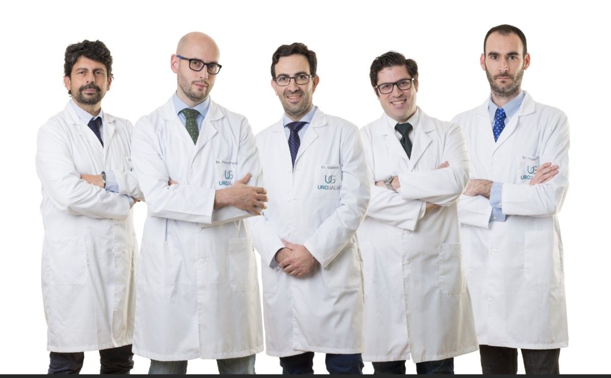 Equipo médico del Servicio de Urología de Quirónsalud Miguel Domínguez