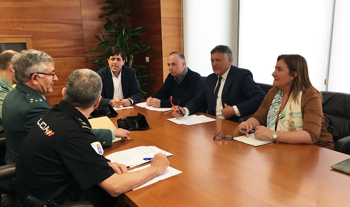Junta local de seguridad de Sanxenxo
