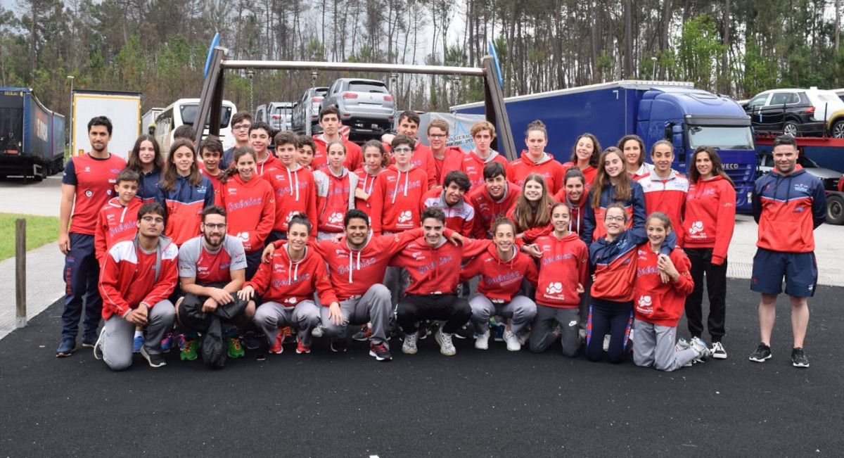 Equipo do Galaico no XIX Trofeo Amizade