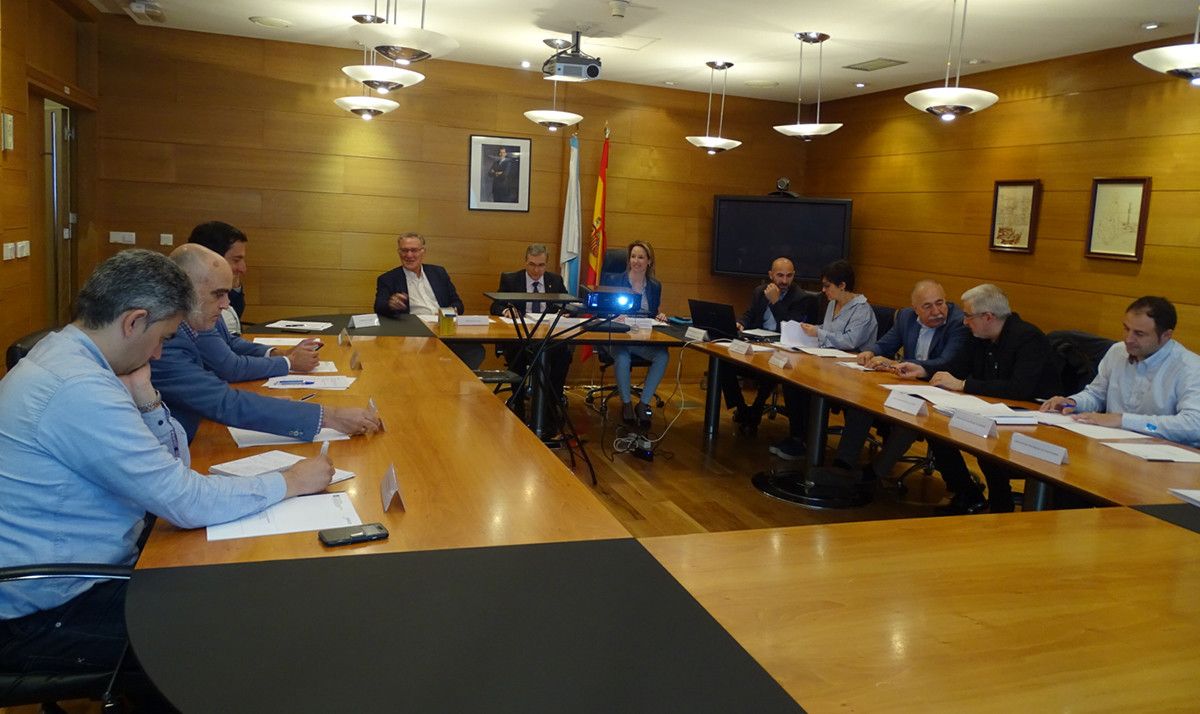 Reunión sobre as emerxencias en Galicia