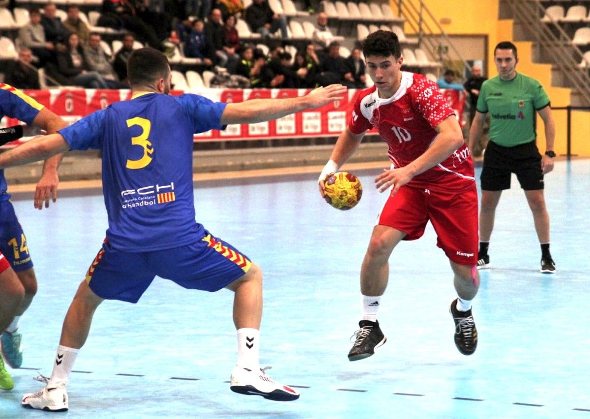 Sergio Pérez, en un partido con la Selección Madrileña