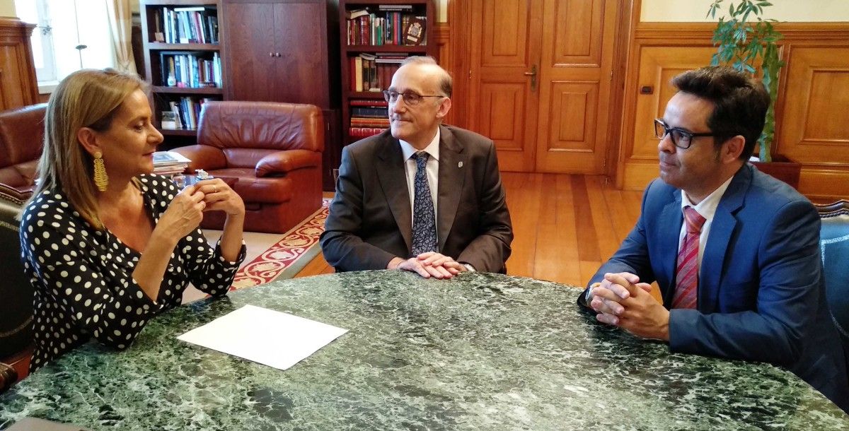 Carmela Silva, Pachi Reigosa e Jorge Soto