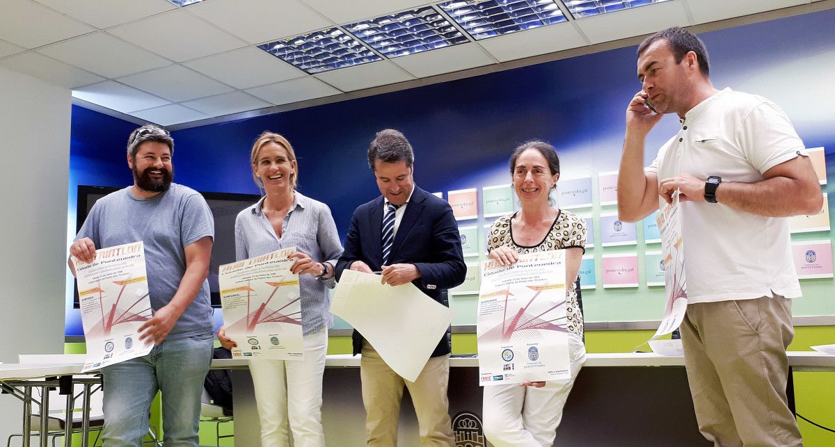 Presentación do XVIII Triatlón Cidade de Pontevedra