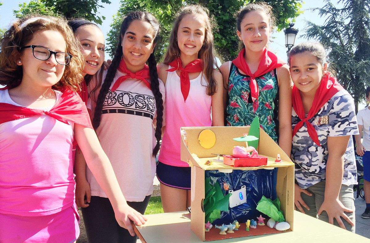 Clase práctica de robótica na Alameda de Marín