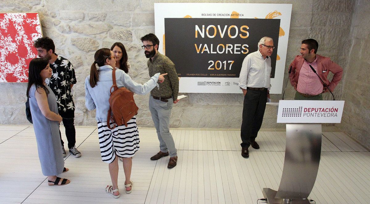 Exposición das obras gañadoras de Novos Valores 2017