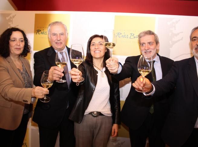 Brindis en el Consejo Regulador de la D.O. Rías Baixas
