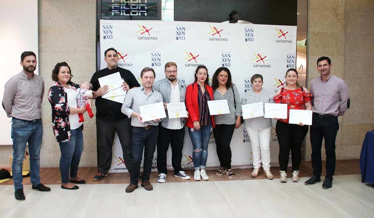 Gañadores dos premios do noveno Sanxenxo Degusta Tapas