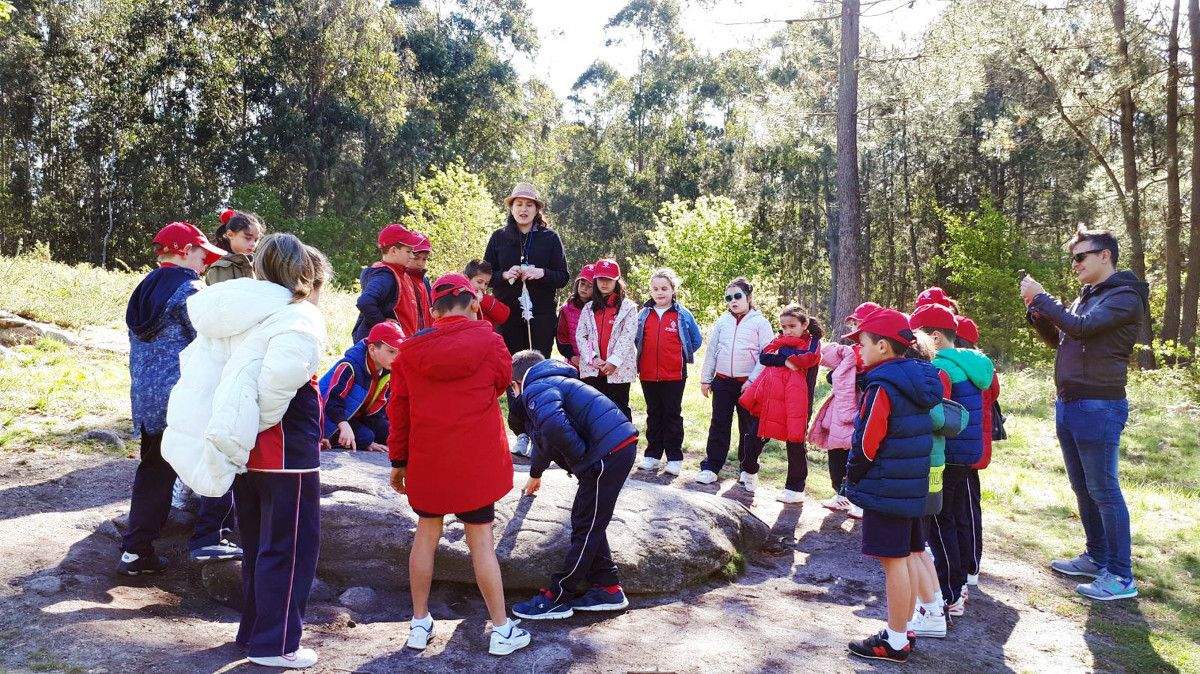 Visita escolar ao Parque Arqueolóxico de Campo Lameiro Visita escolar ao Parque Arqueolóxico de Campo Lameiro