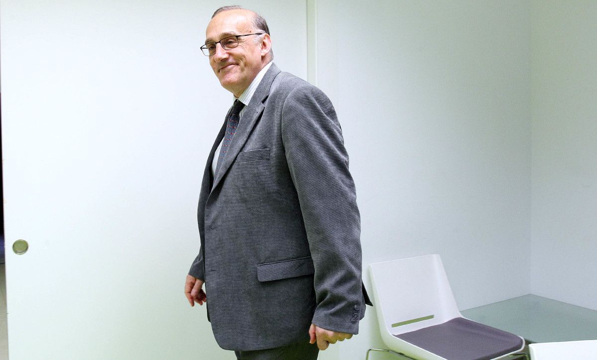 Manuel Reigosa, reitor da Universidade de Vigo