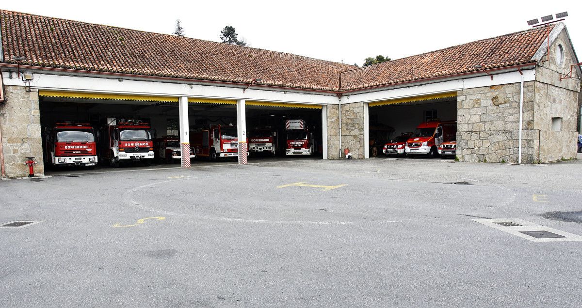 Parque de bombeiros de Pontevedra