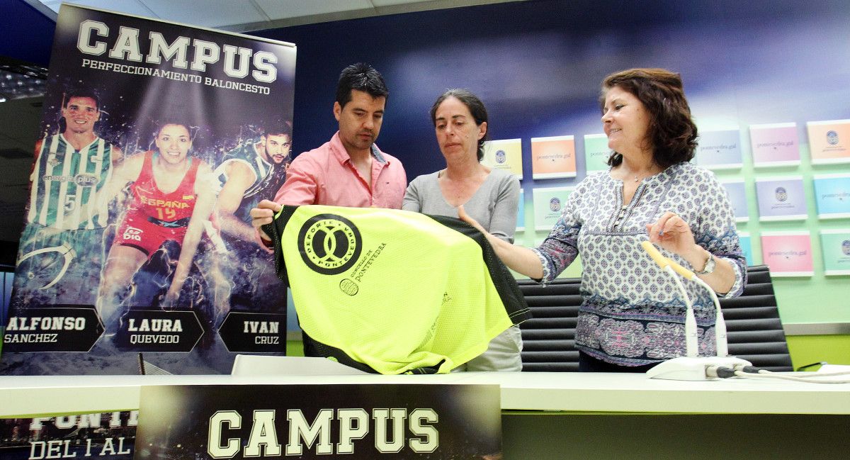 Presentación do quinto Campus Baloncesto Pontevedra