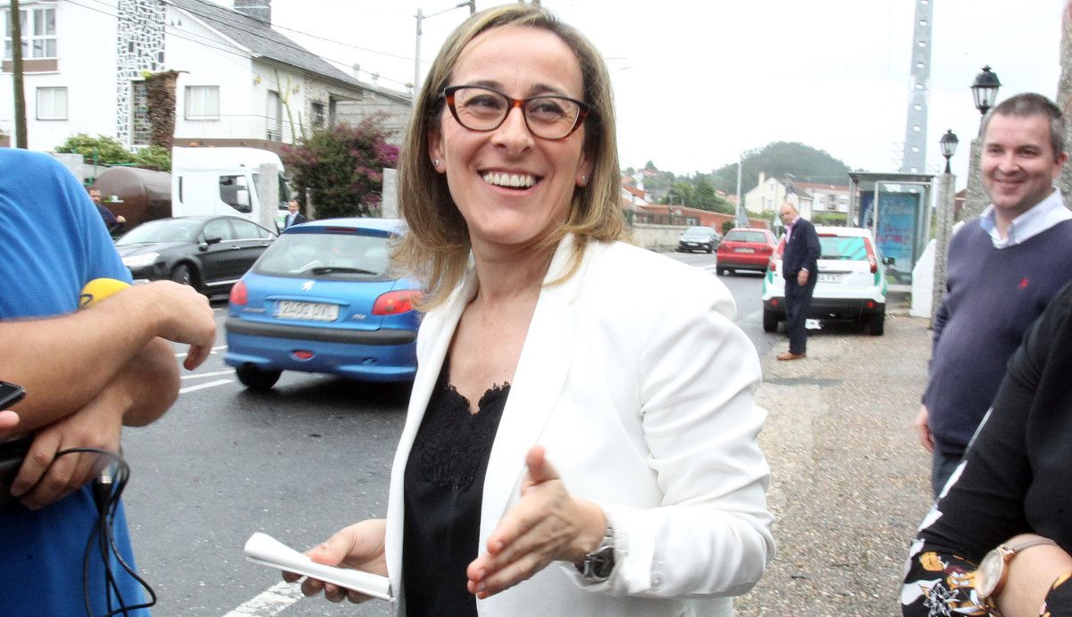 Ethel Vázquez, conselleira de Infraestruturas e Mobilidade