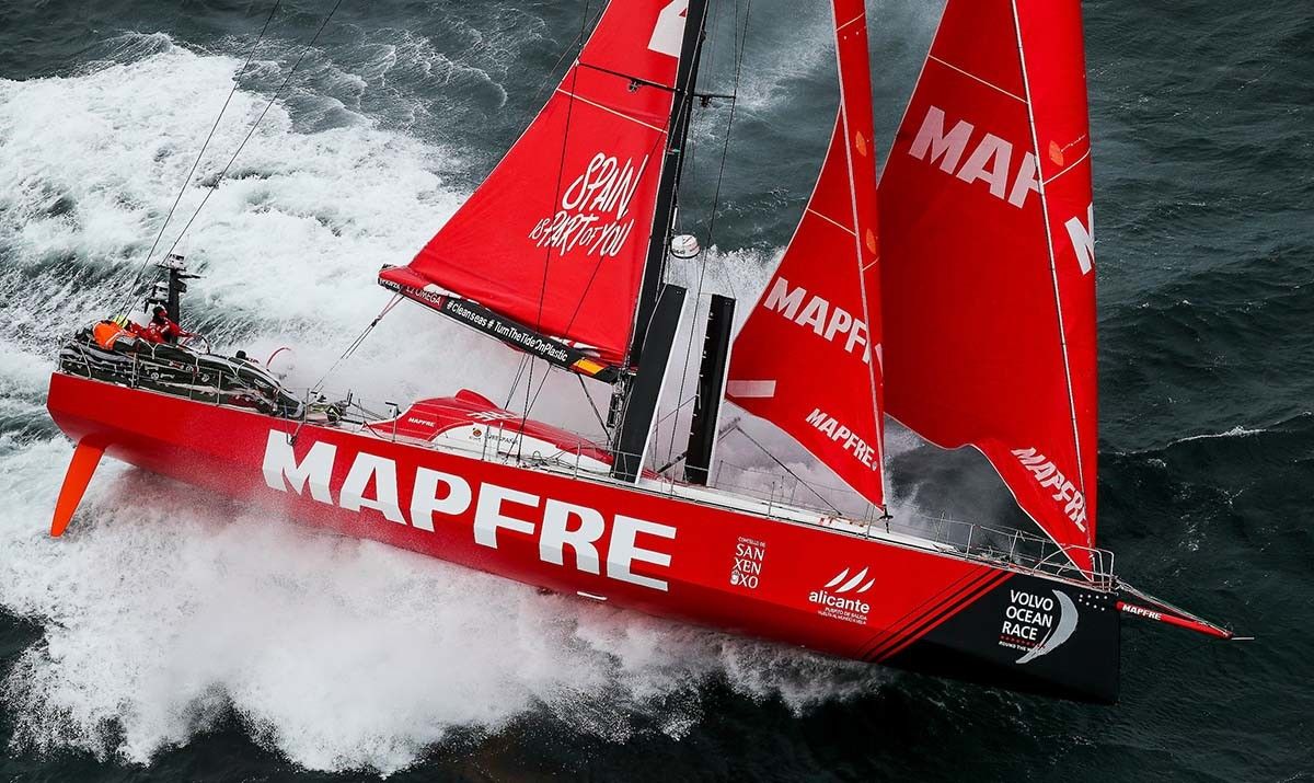 El Desafío Mapfre durante la Volvo Ocean Race