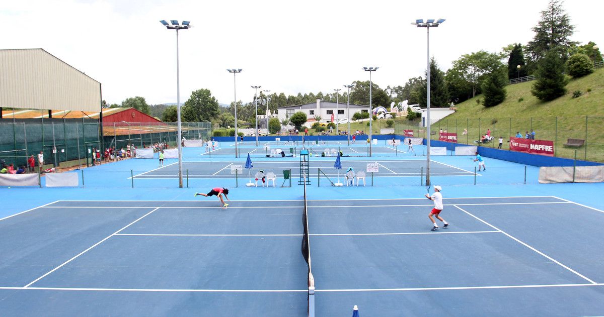 Campeonato de España alevín de tenis en el Casino Mercantil