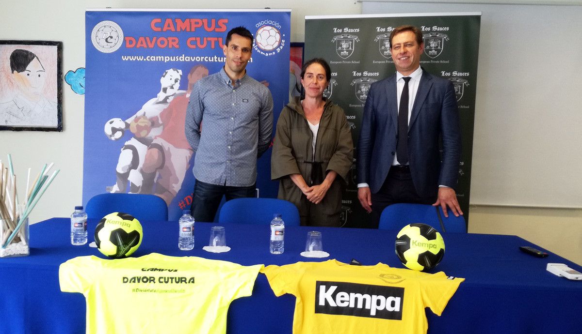 Presentación do campus de balonmano Davor Čutura