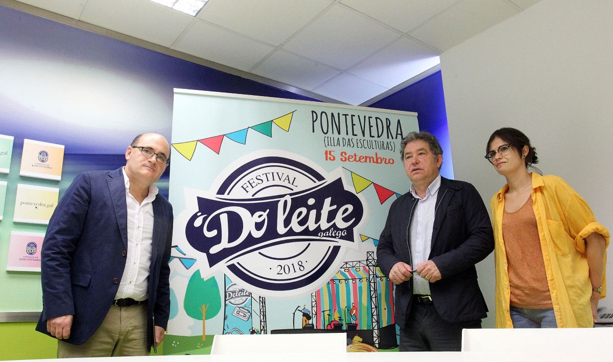 Presentación do Festival do Leite Galego en Pontevedra