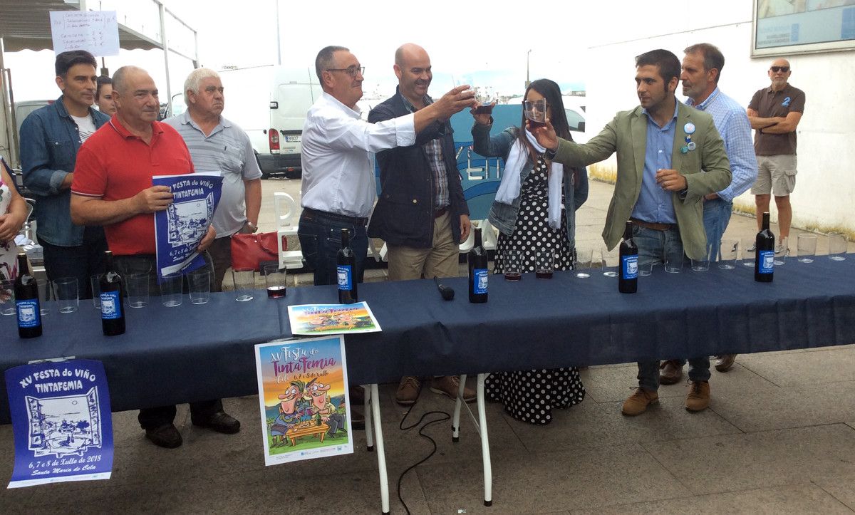 Presentación de la XV edición de la Festa do Viño Tinta Femia