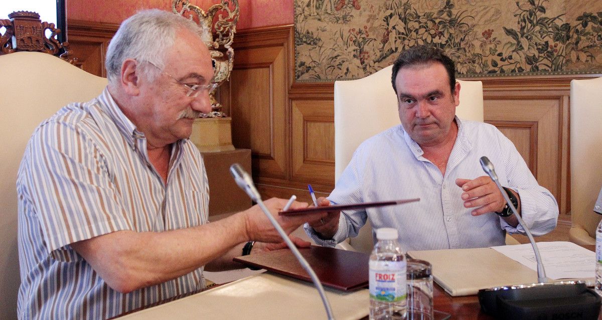 César Mosquera y Roberto Rivas
