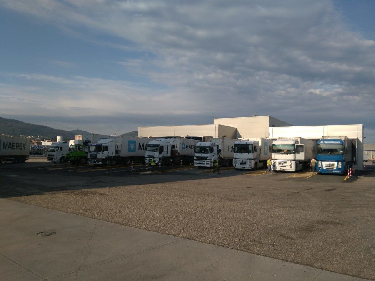 Ampliación do Posto de Inspección Fronteirizo no Porto de Marín