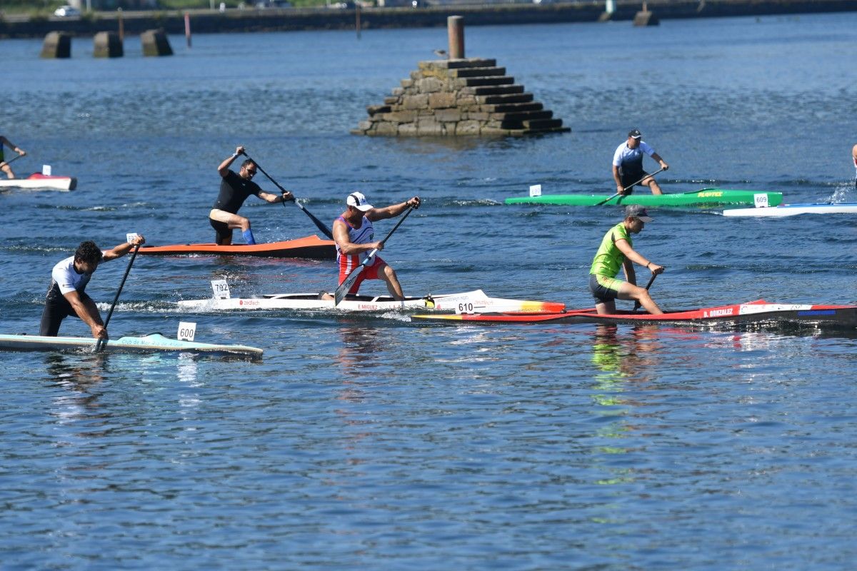 Regata Entre Pontes no río Lérez