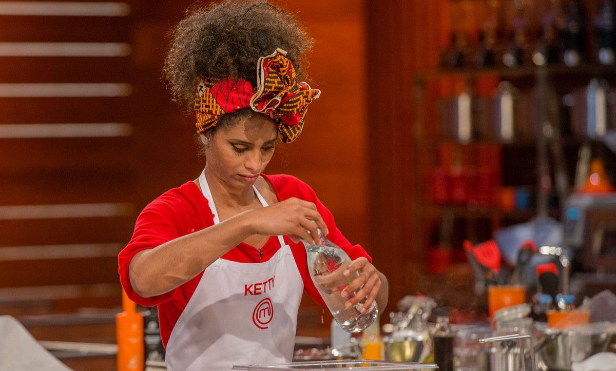 Ketty Fresneda, cocinando en la final de la sexta edición de Masterchef