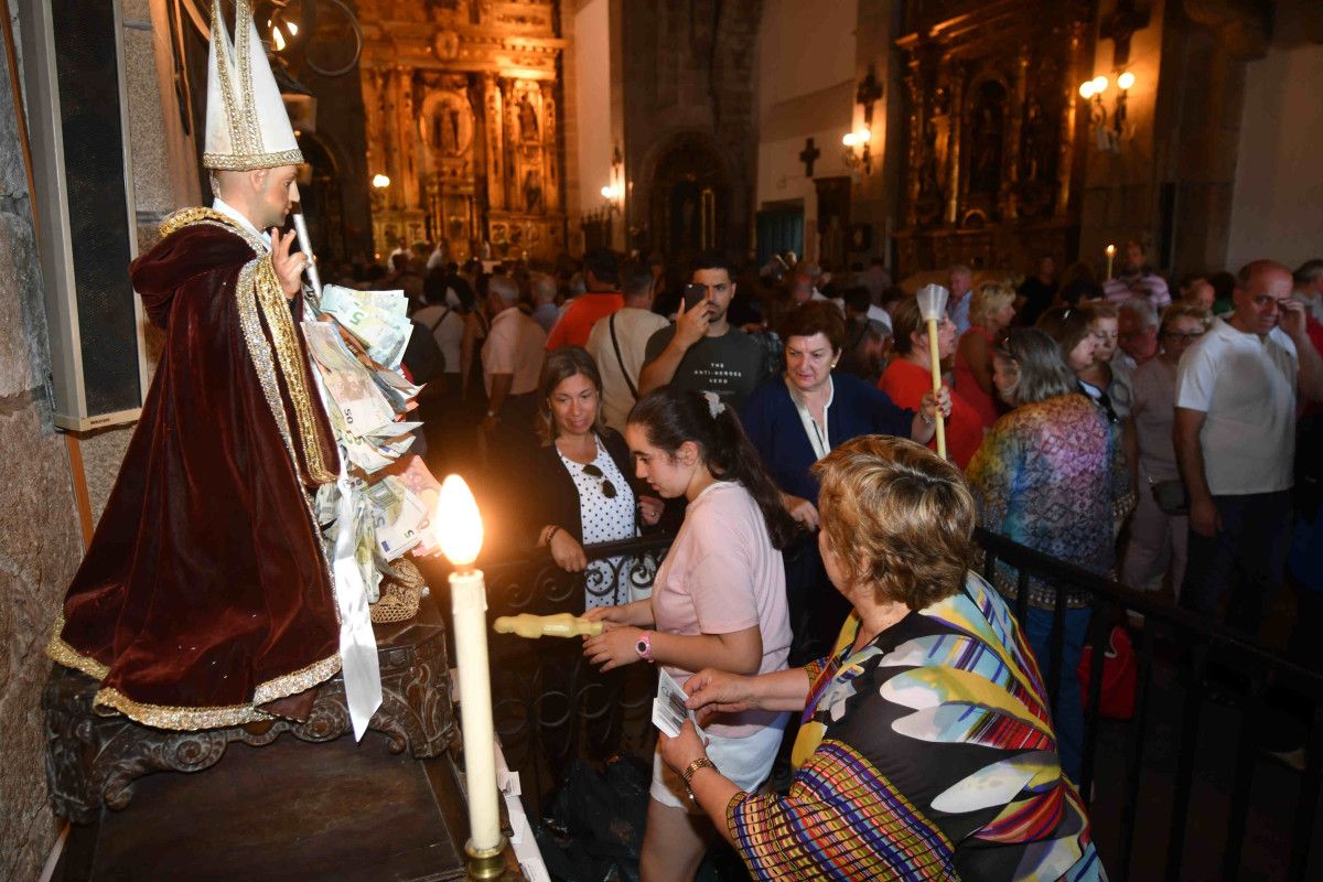 Celebración religiosa del San Benitiño de Lérez