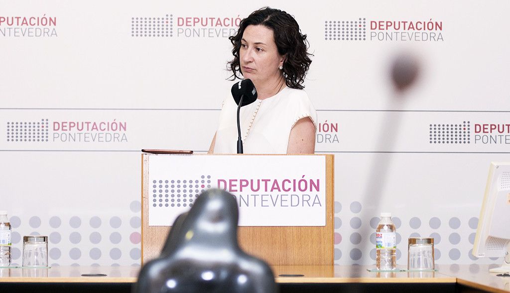 Eva Vilaverde, diputada del BNG