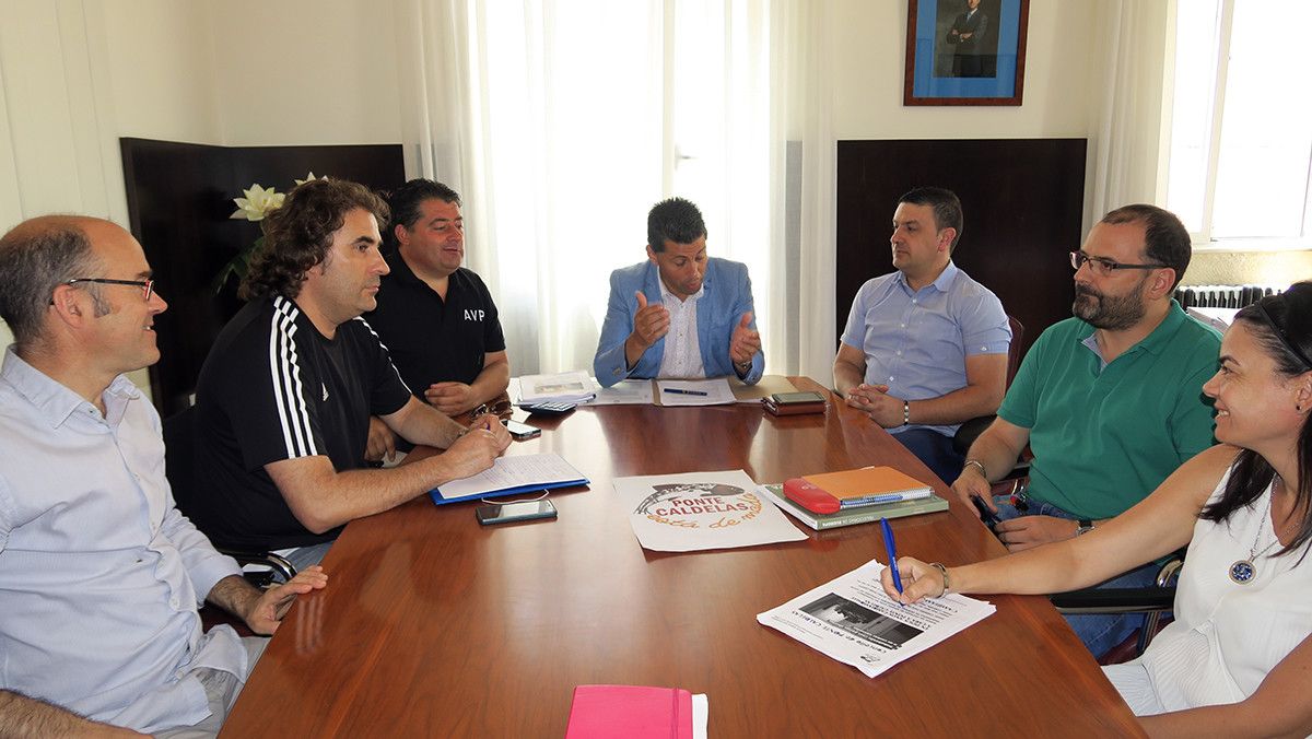 Integrantes del gobierno municipal de Ponte Caldelas