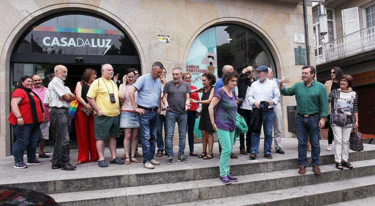Reunión na Casa da Luz de institucións, colectivos e particulares en defensa da memoria histórica de toda Galicia