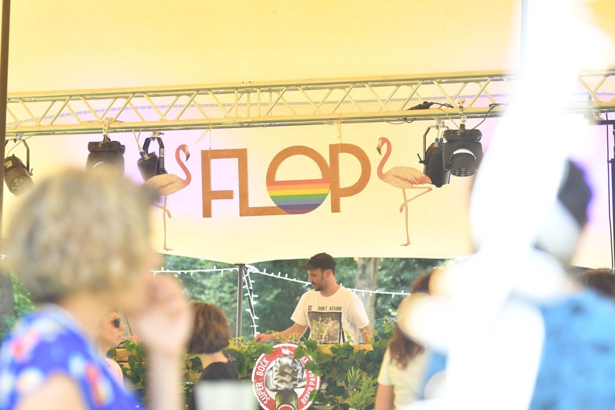 Festival Flop en el parque del Gafos