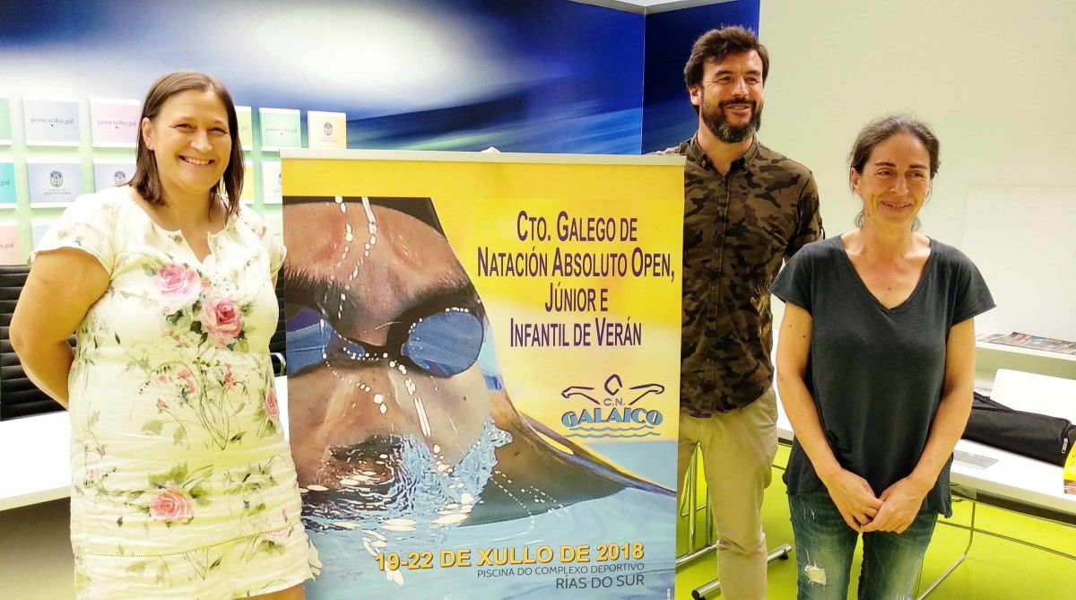 Presentación do Campionato Galego de Natación de Verán