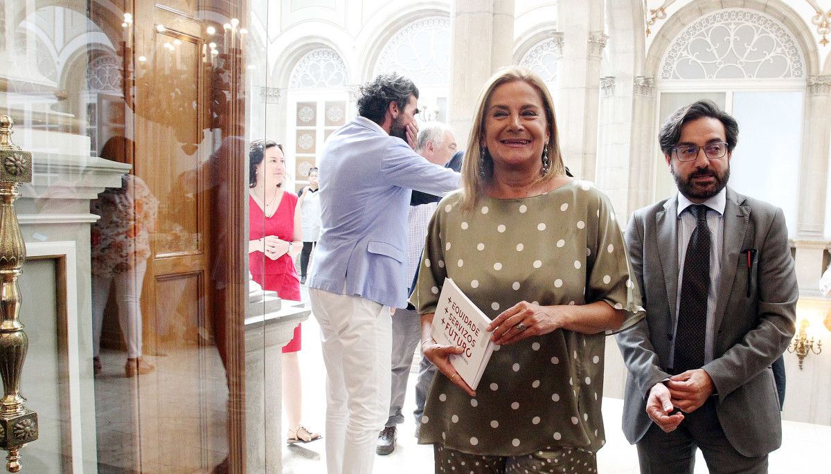 Carmela Silva, presidenta da Deputación de Pontevedra