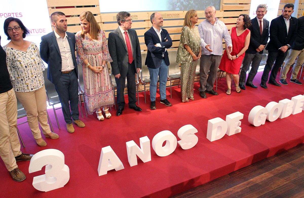 Tres años del gobierno PSOE+BNG en la Deputación
