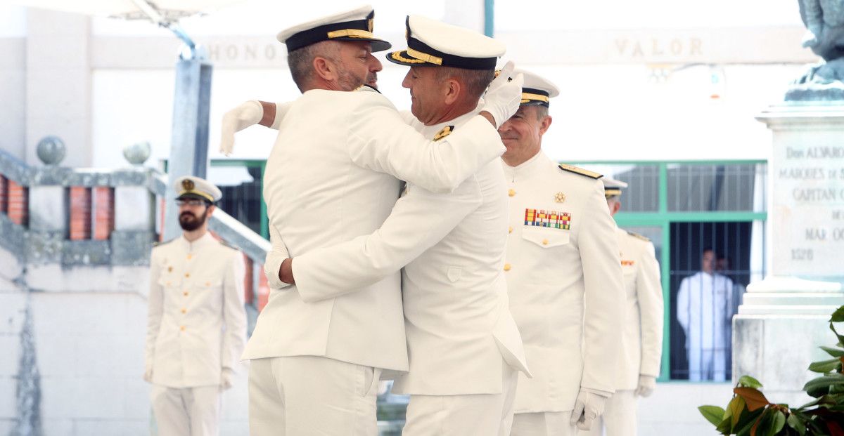 Ignacio Cuartero Lorenzo toma el mando como nuevo Comandante Director de la Escuela Naval de Marín