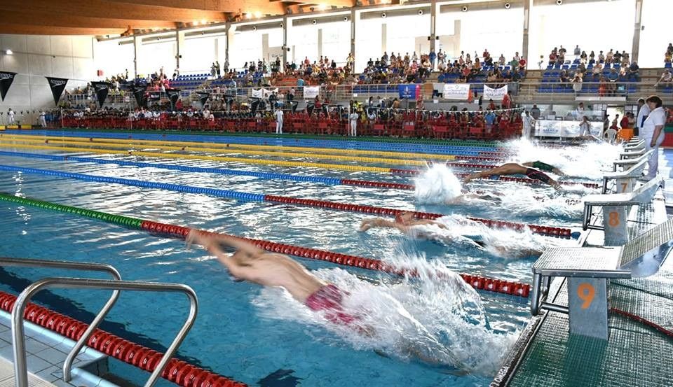 Primeira xornada do Campionato Galego Absoluto de Natación en Pontemuiños
