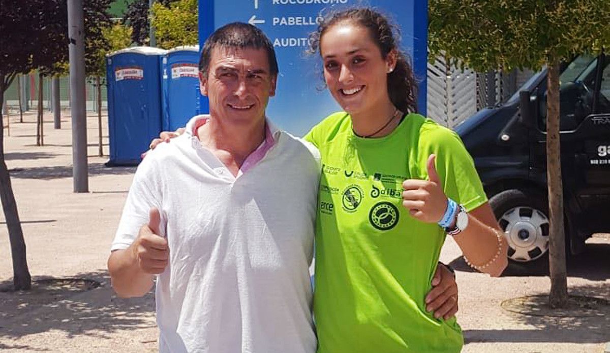 Santiago Ferrer e Andrea González