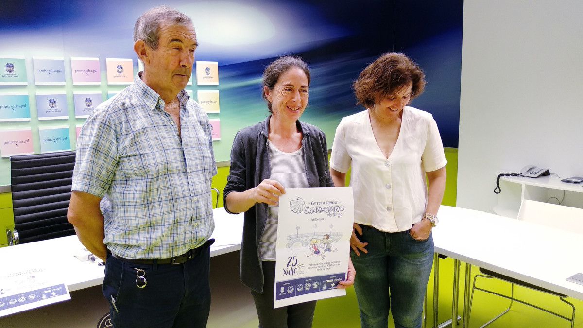 Presentación de la Carrera Popular Santiaguiño do Burgo