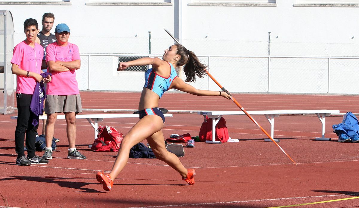 Antía Sestelo, en la III Festa do Atletismo Galego
