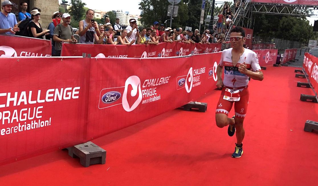 Javier Gómez Noya, no Challenge Praga
