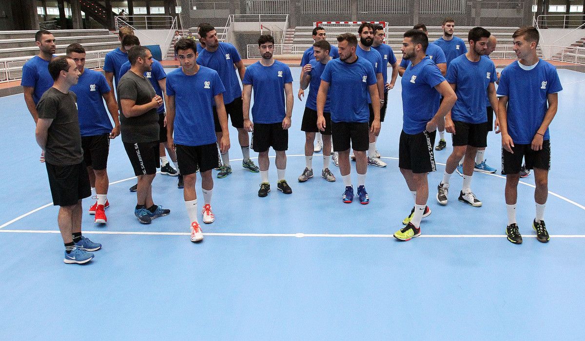 Primeiro adestramento do Teucro 2018/2019